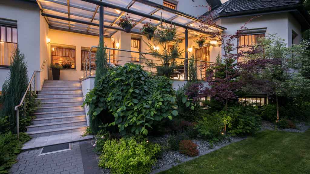 New covered verandah added to the back of a Central Coast home