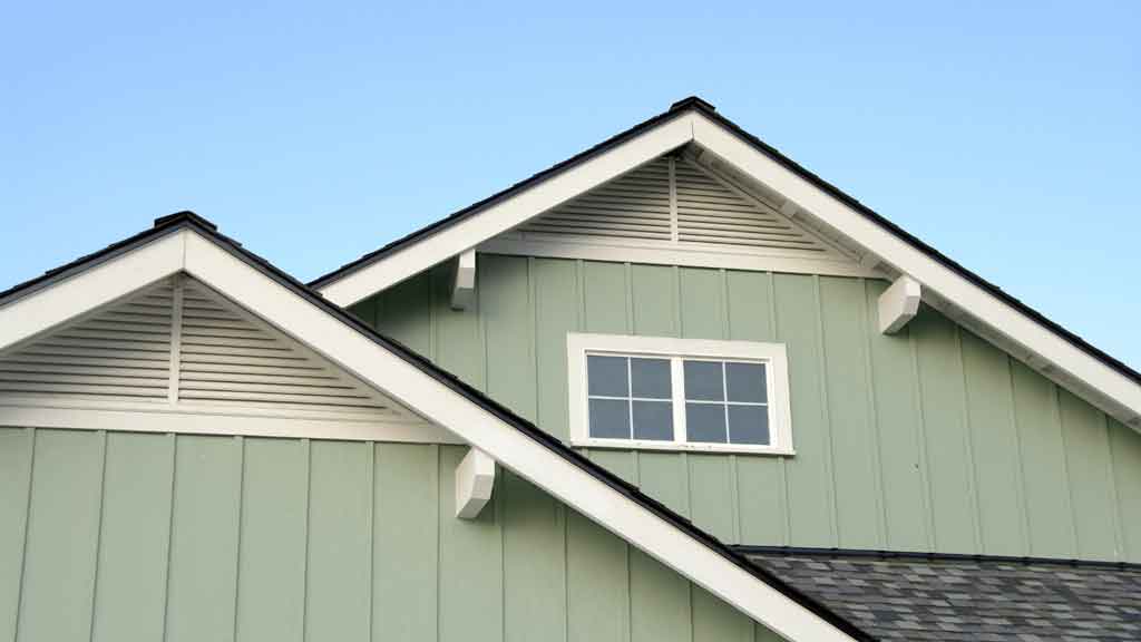 New eaves fitted along the roofline of a Central Coast home